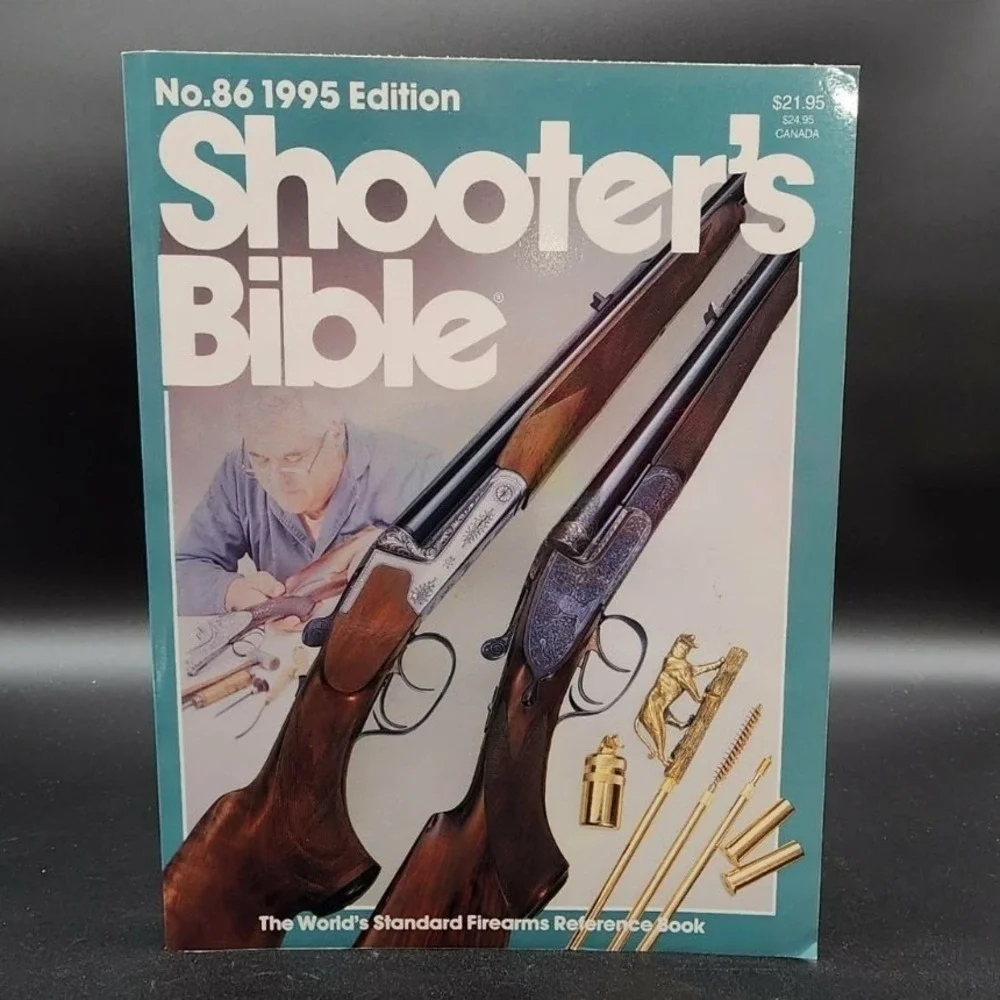 Shooter's‎ Bible No 86 1995 Edition Paperback New Old Stock Firearms Reference